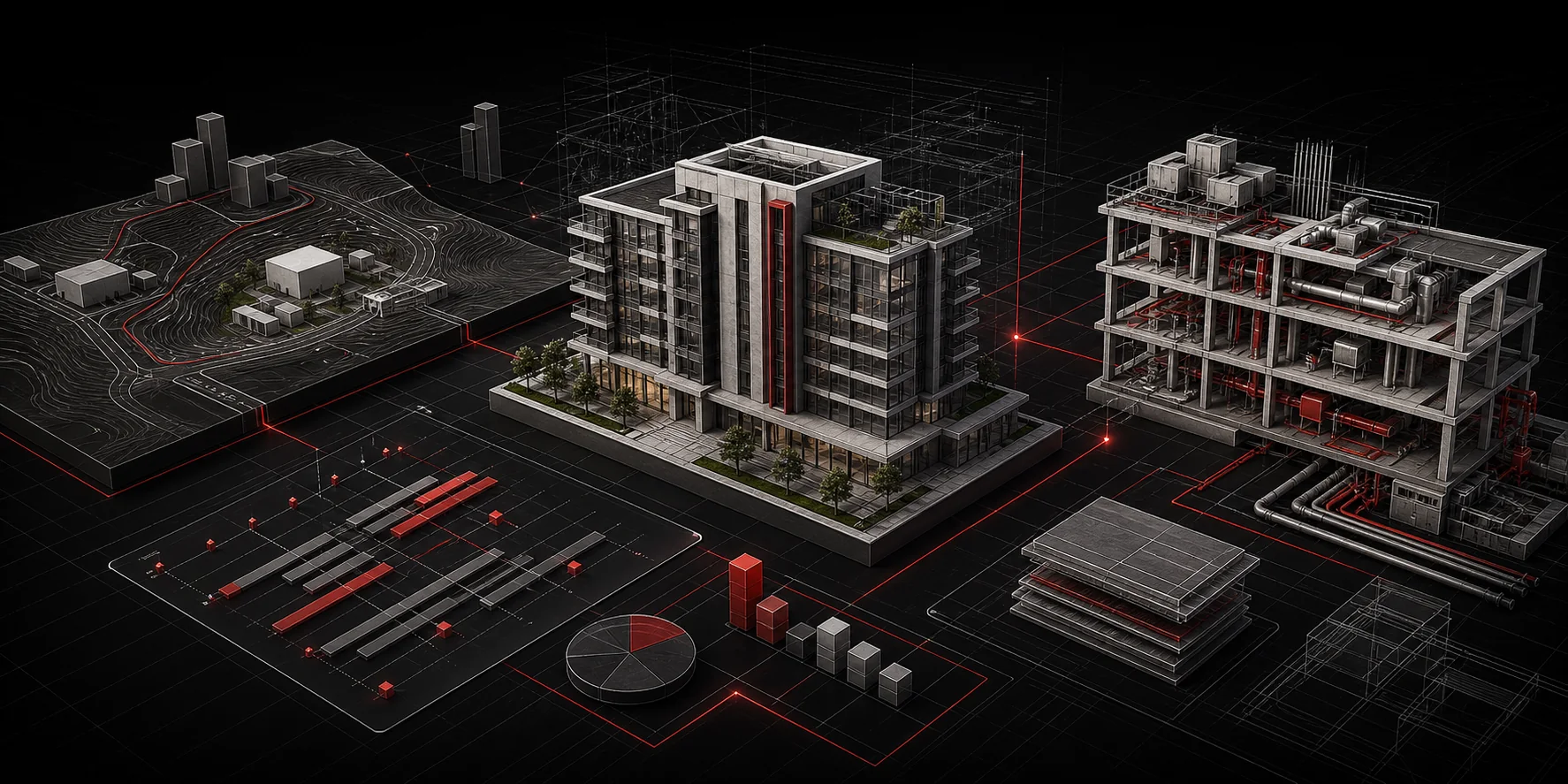 Design coordination visual for Yoseph Asaye Consulting Architects and Engineers