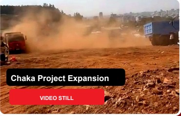 Chaka project expansion construction progress