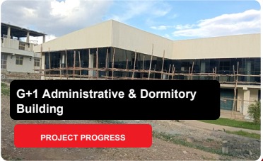 Dormitory building project under construction